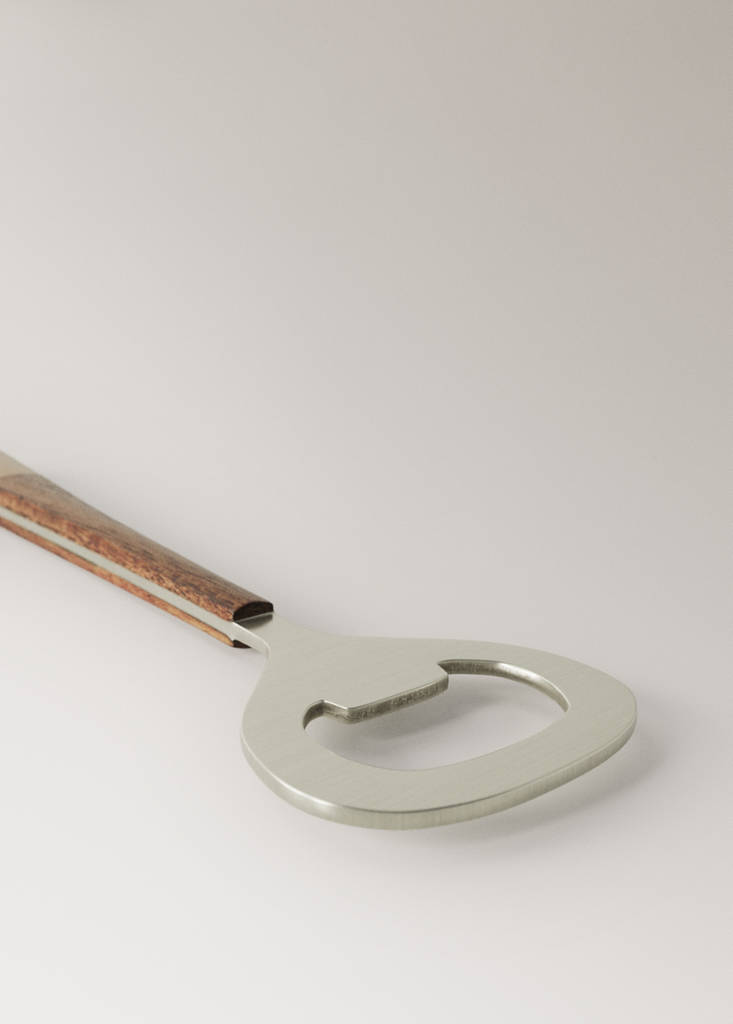 Stainless steel opener — Ice Grey