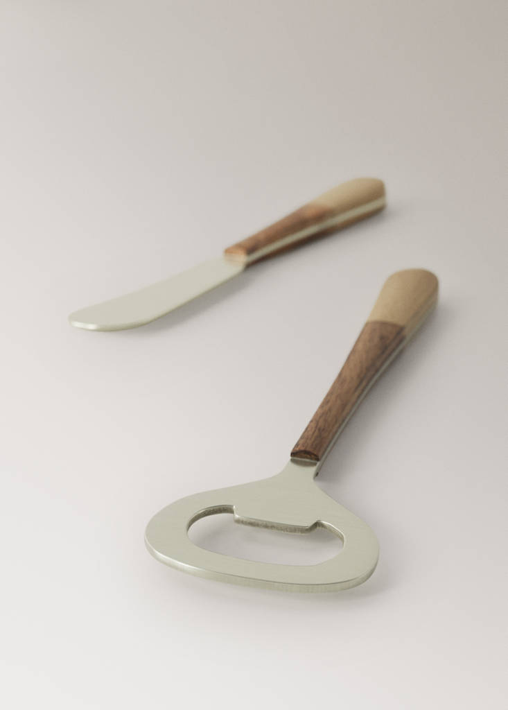 Stainless steel opener — Ice Grey