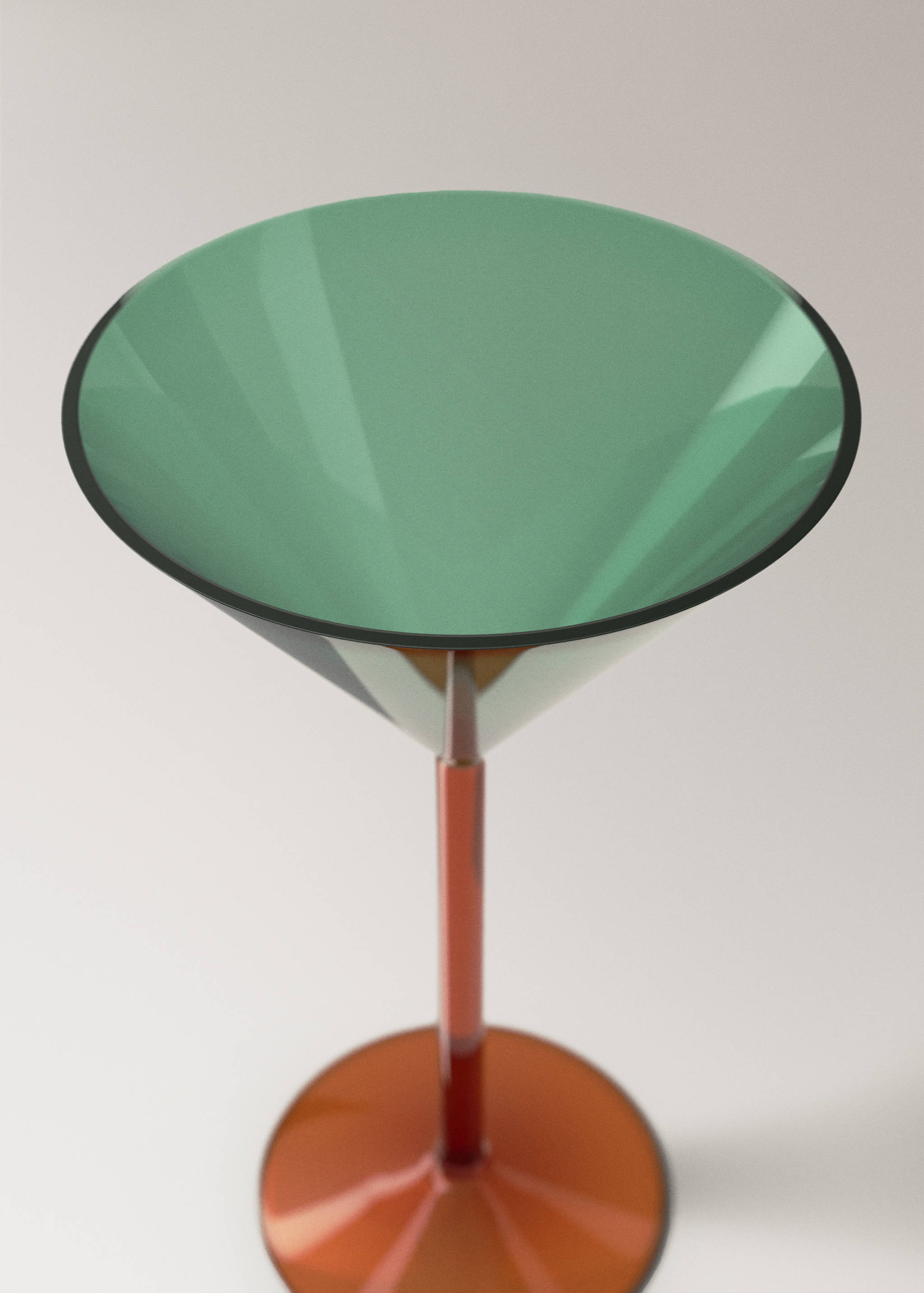 Two-tone glass cocktail coupe - Details of the article 1