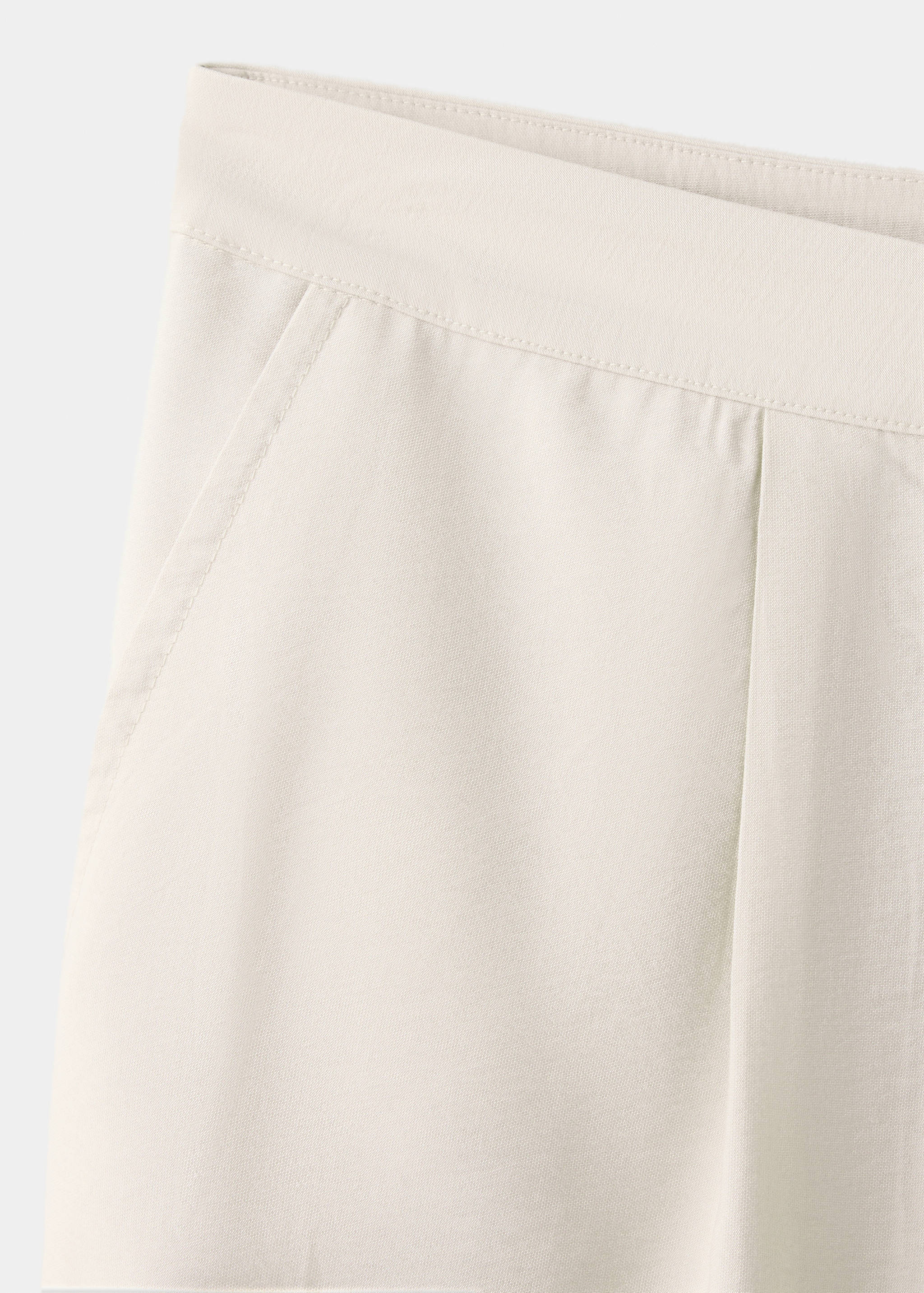 Flowy wide-leg trousers with pleats - Details of the article 8