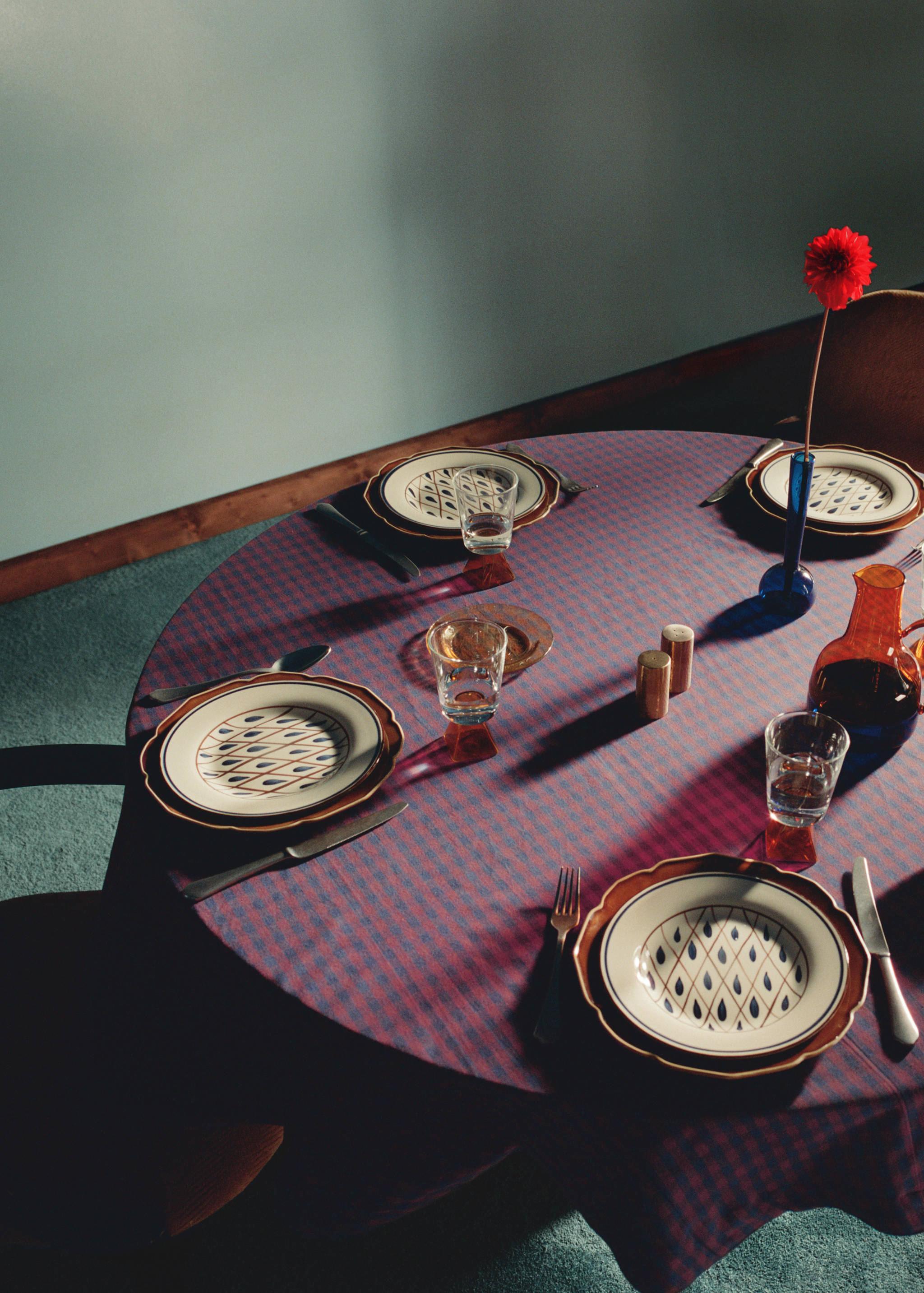 Assiette creuse grès ondulé - Détail de l'article 5
