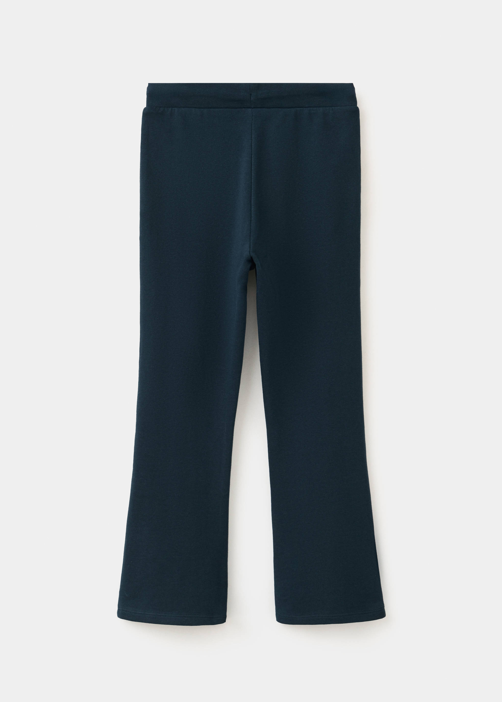 Flared joggers with an elasticated waistband - Reverse of the article