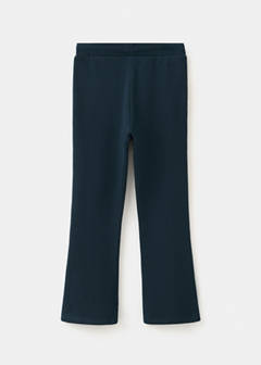 Flared joggers with an elasticated waistband — Navy 4