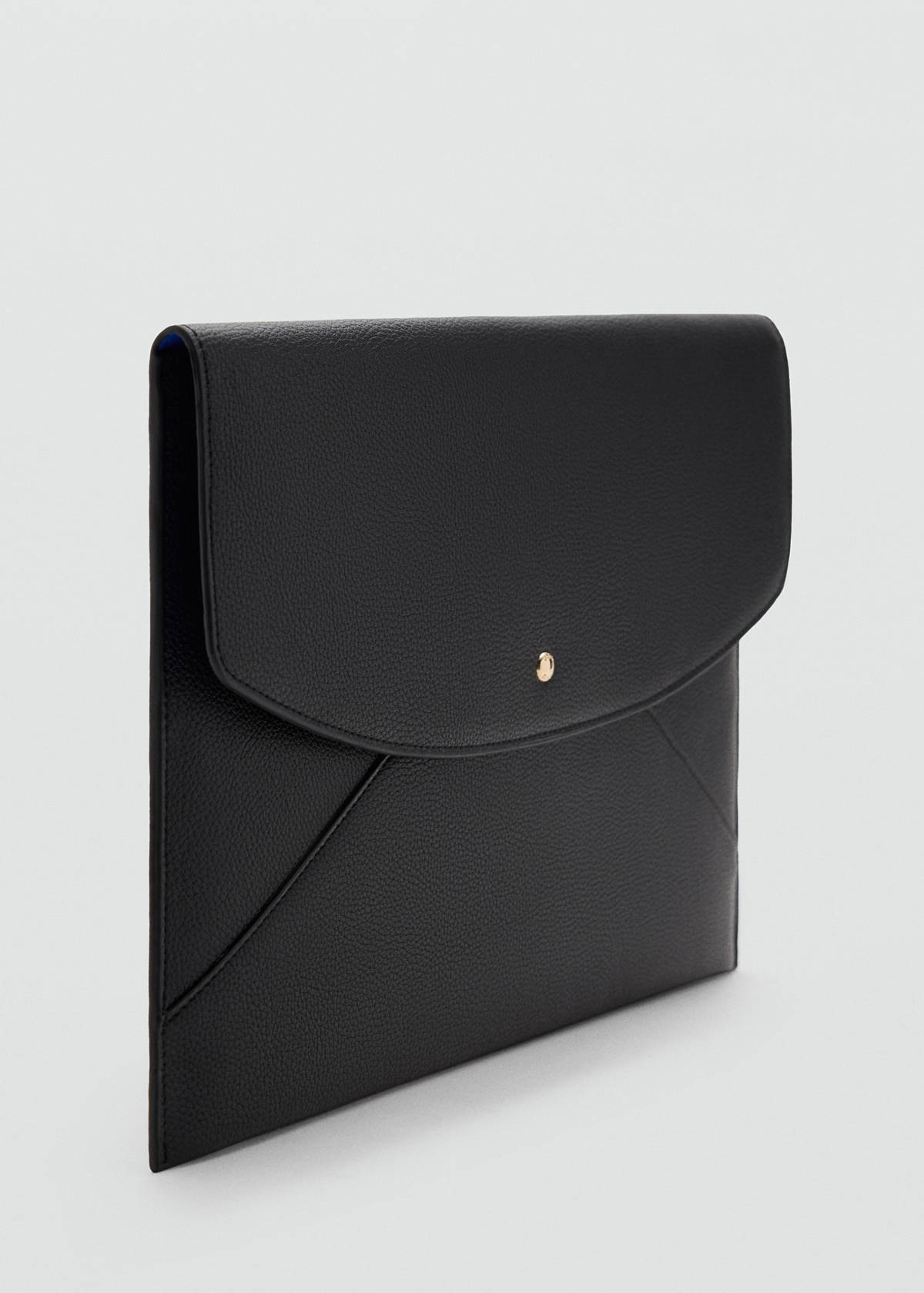 Laptop case with flap — Black