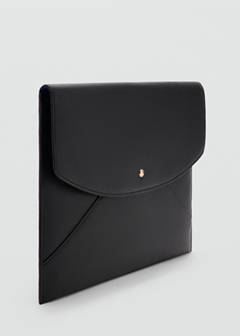 Laptop case with flap — Black 2