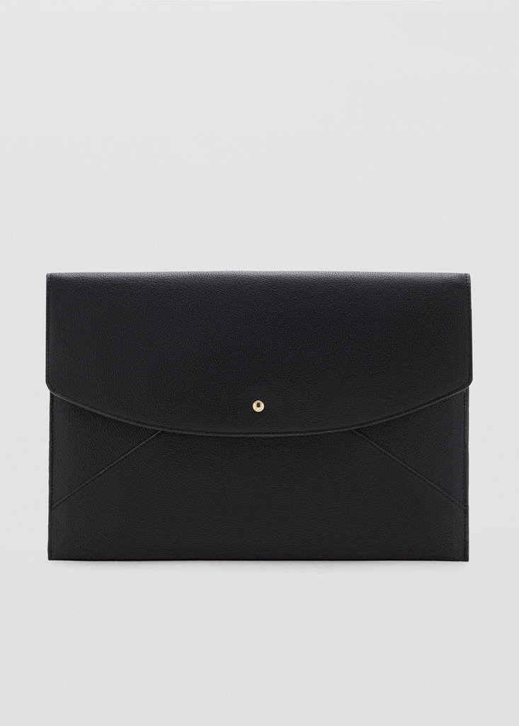 Mango Housse Pour Ordinateur Portable À Rabat In Noir