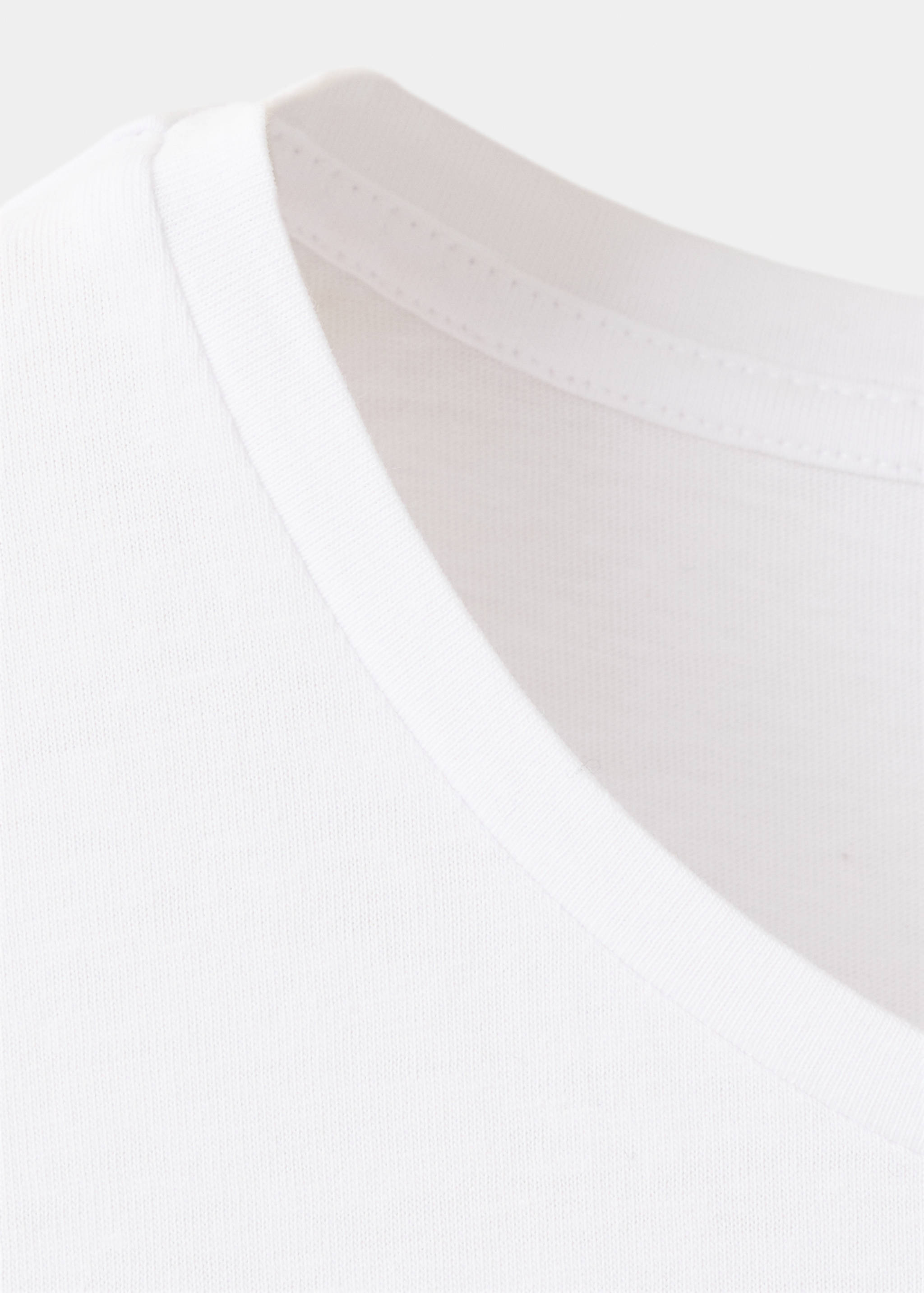 Logo print cotton t-shirt - Details of the article 8