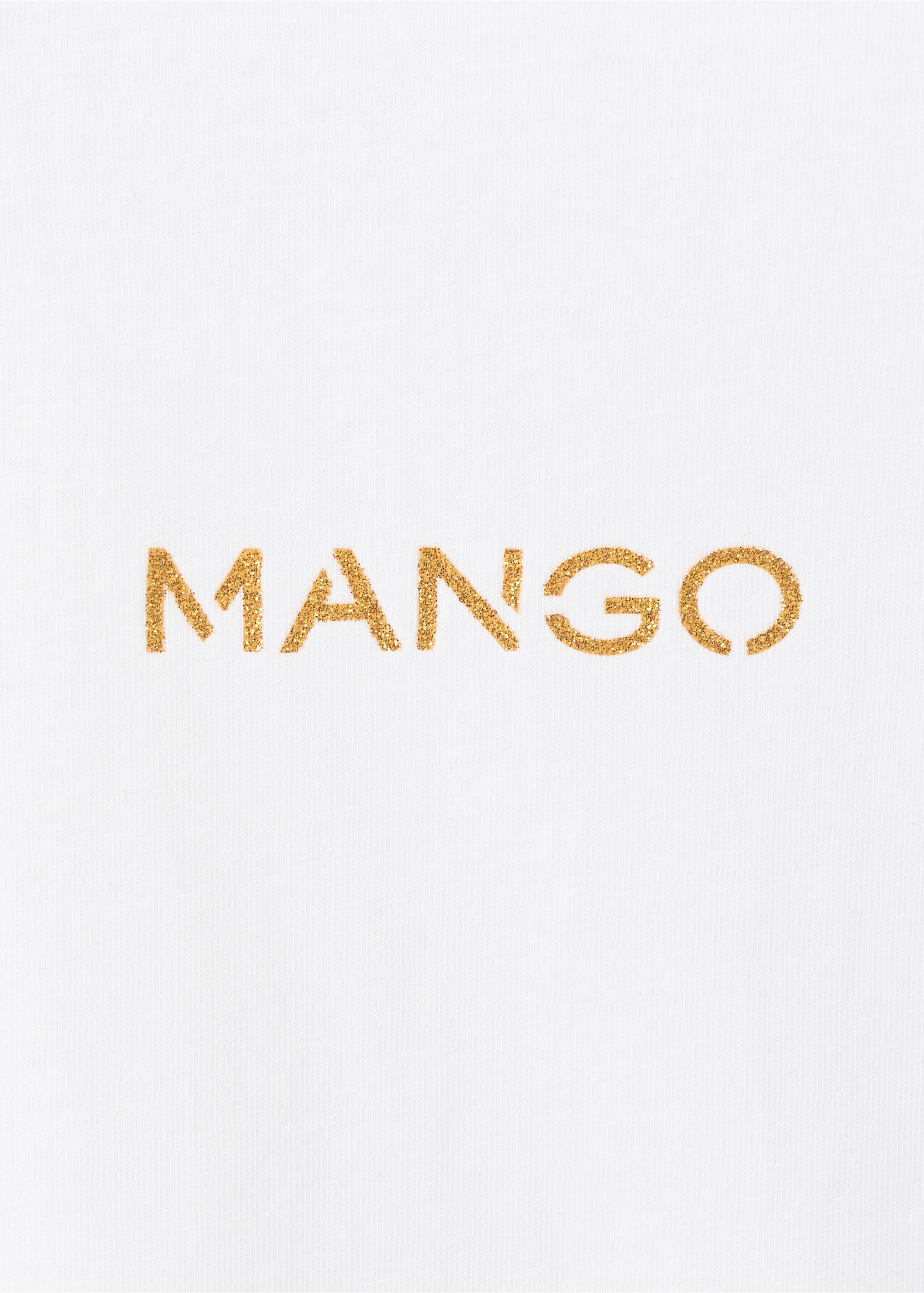 Logo print cotton t-shirt - Details of the article 0, White. Ref: 37053319-00.