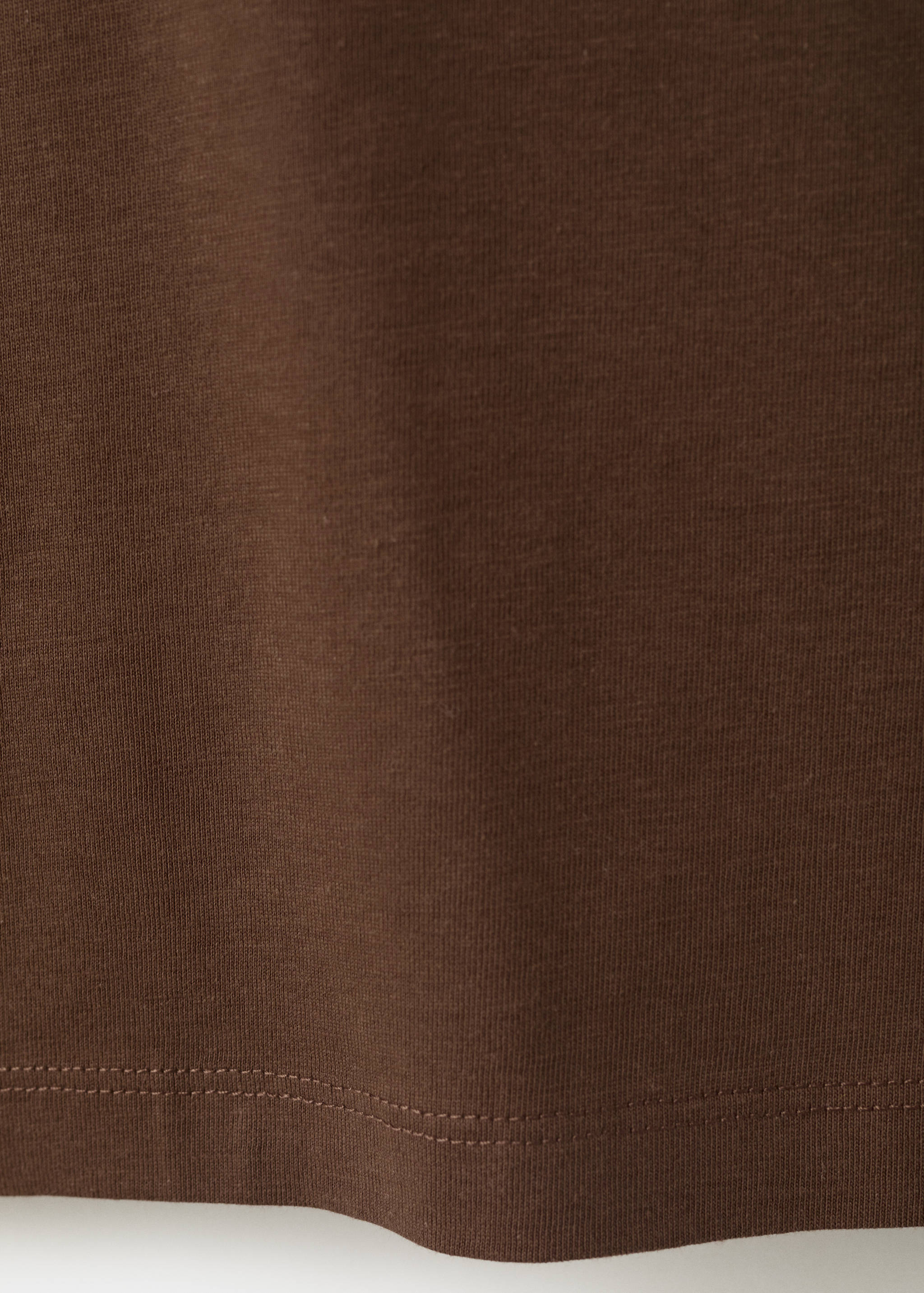 Logo print cotton t-shirt - Details of the article 0