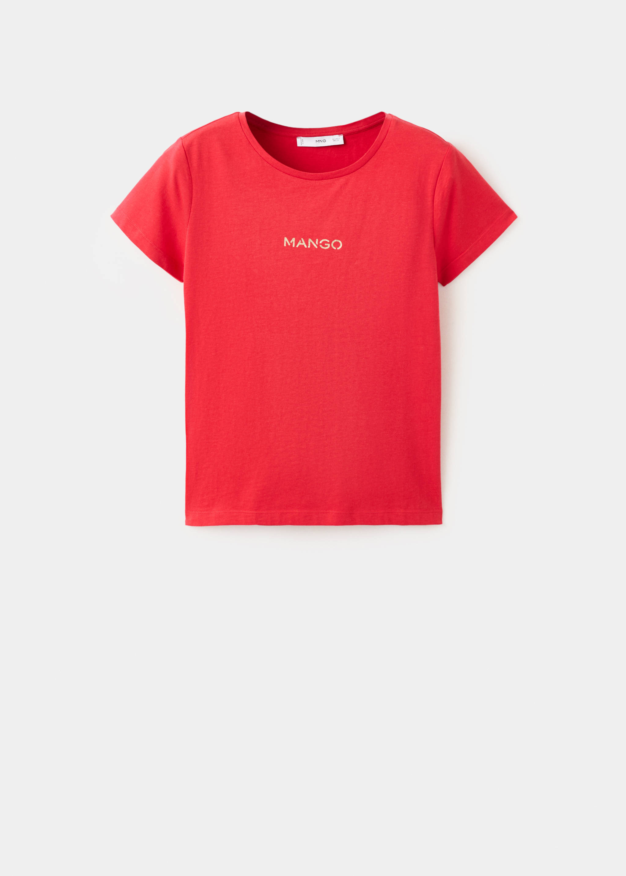 Logo print cotton t-shirt - Article without model