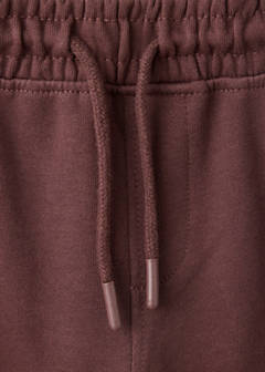 Drawstring jogger trousers — Brown 2
