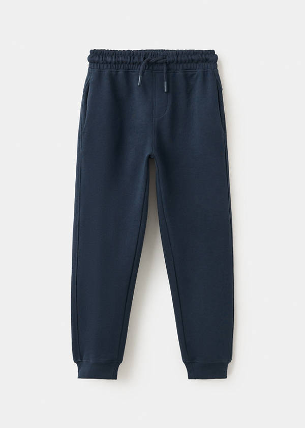 Drawstring jogger trousers — Navy