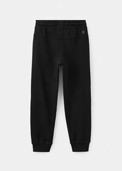 Drawstring jogger trousers — Black 3