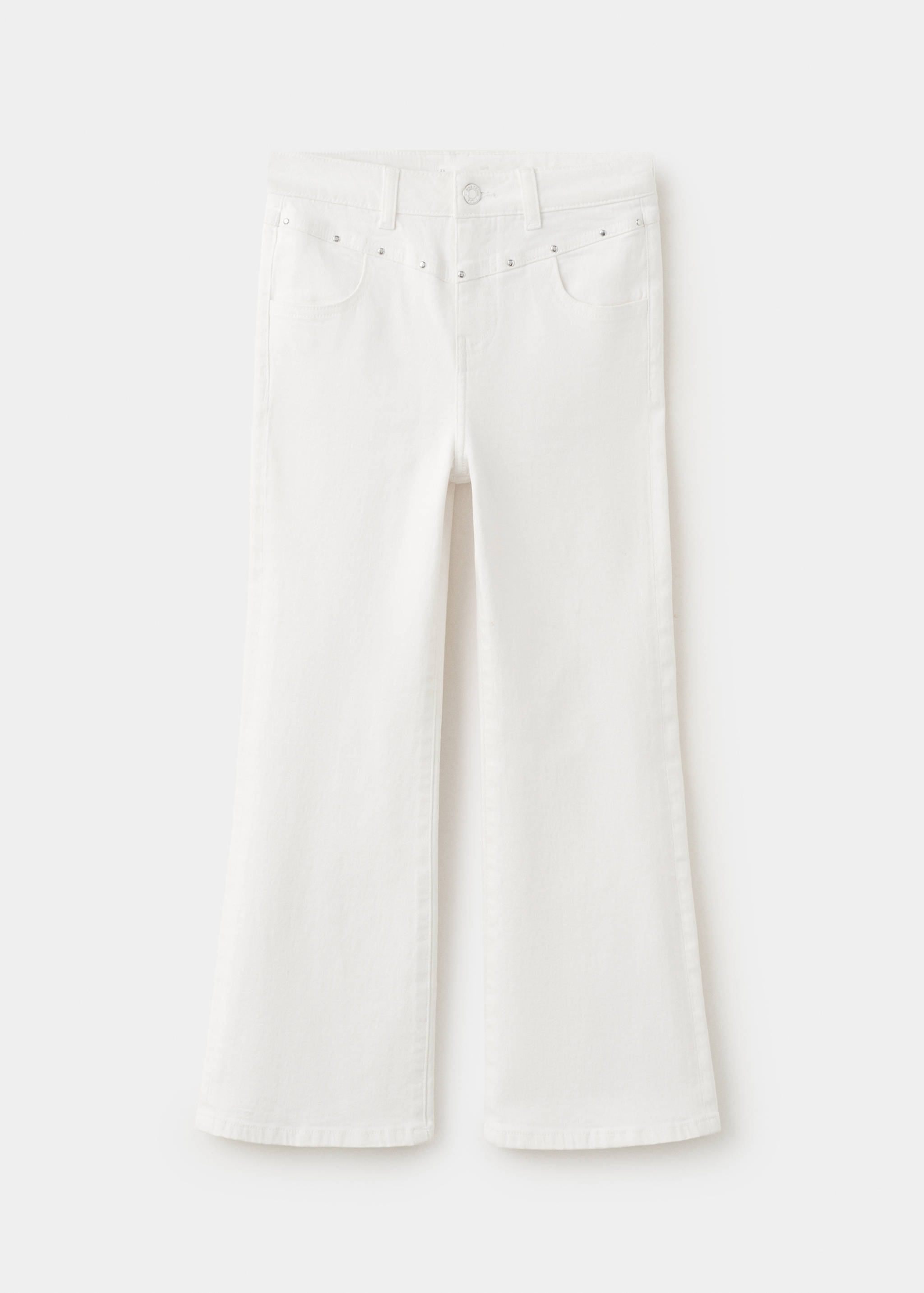 Jean flare en coton - Article sans modèle