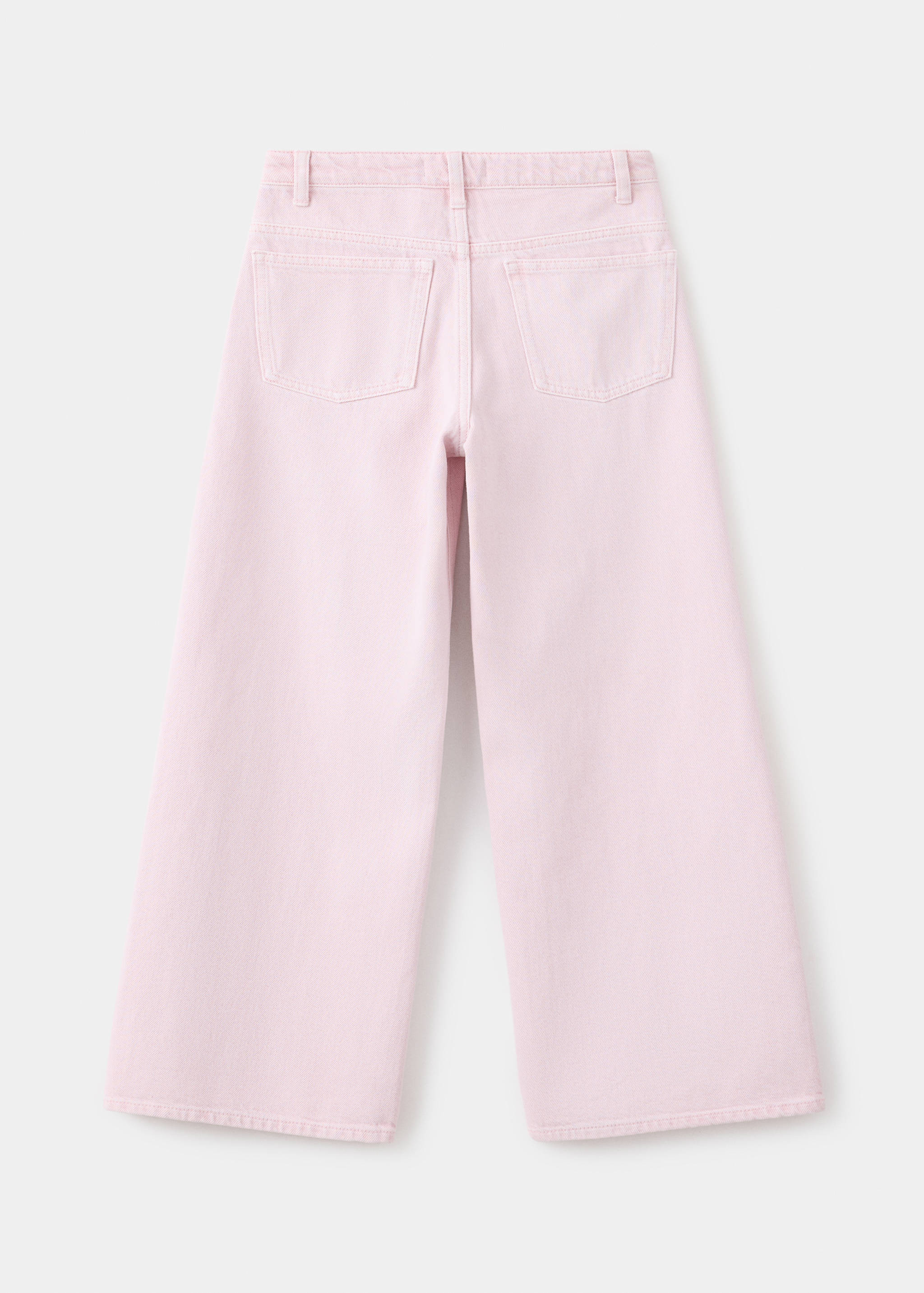 Jean wide leg en coton - Verso de l’article