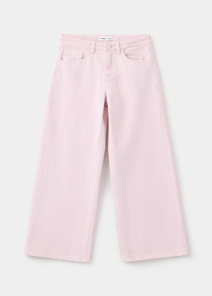 Jeans wide leg — Pink