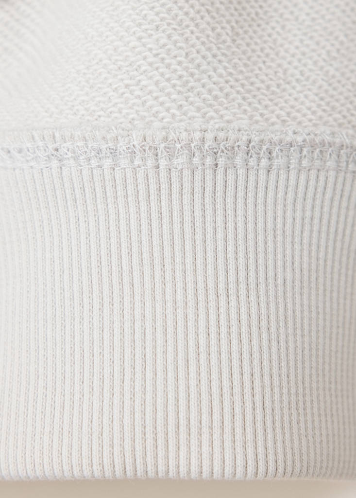 Oversized printed sweatshirt — Ice Grey
