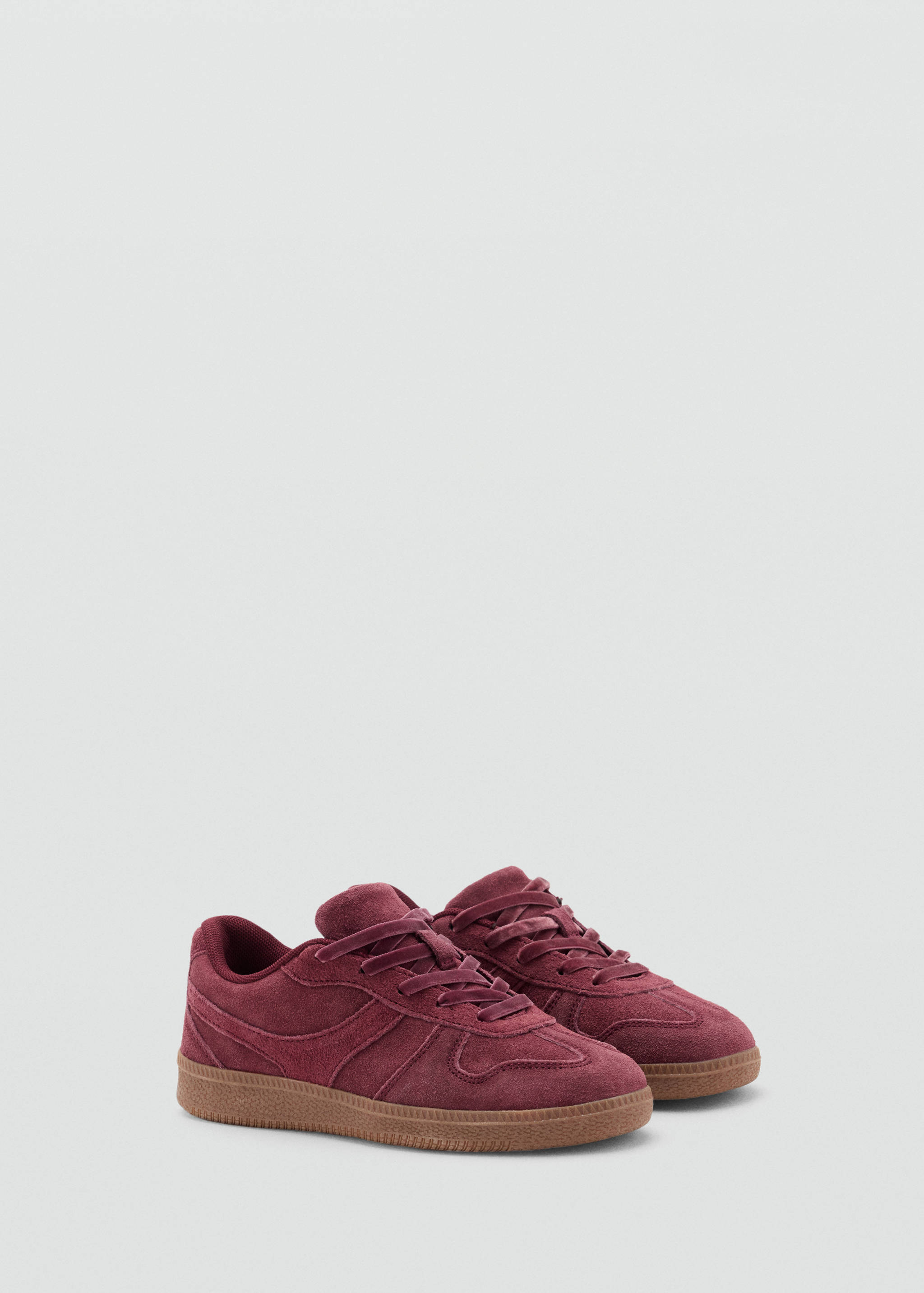 Baskets 100 % cuir - Plan moyen