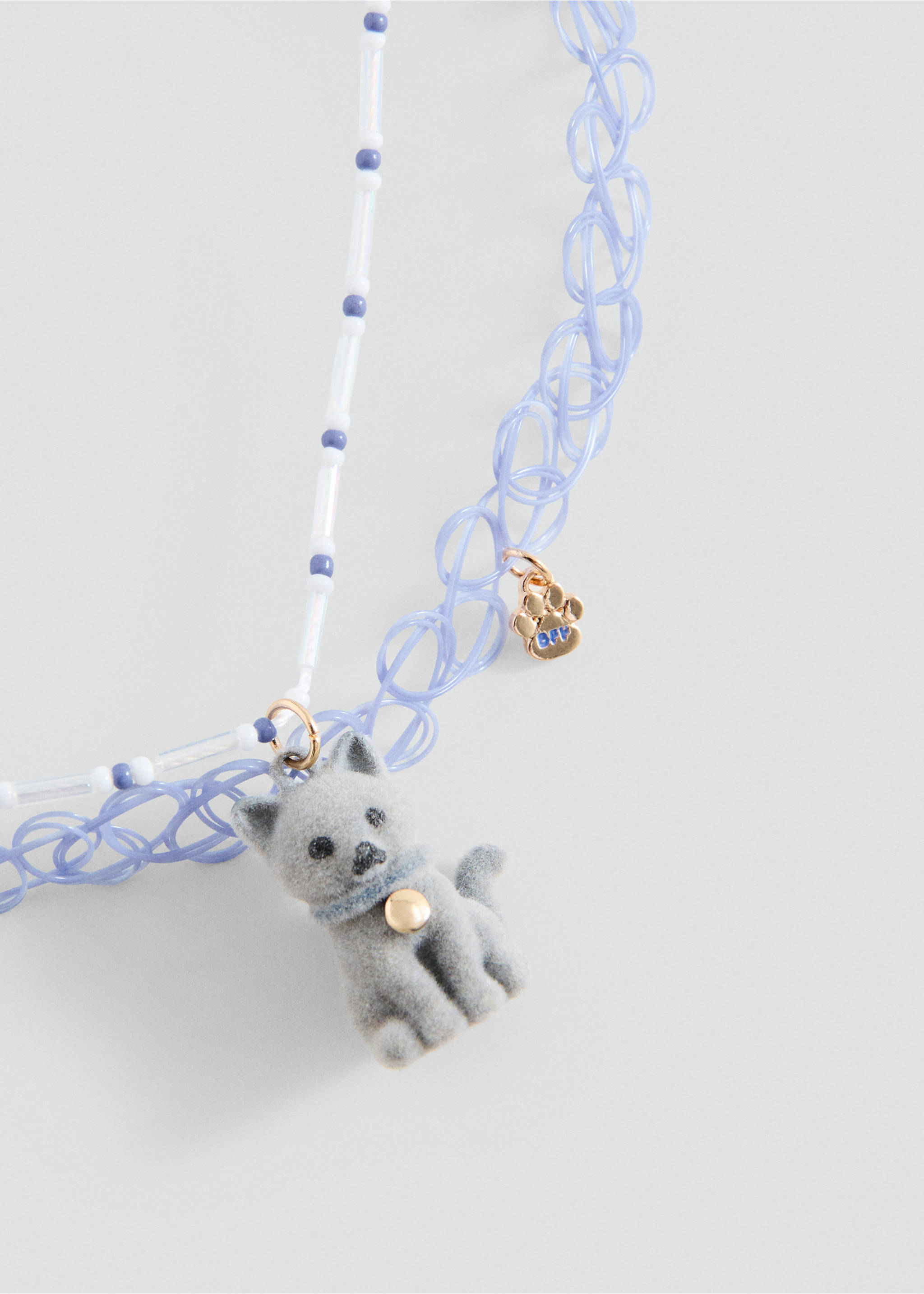 2 pack of necklaces - Medium plane, Blue. Ref: 37053880-00.