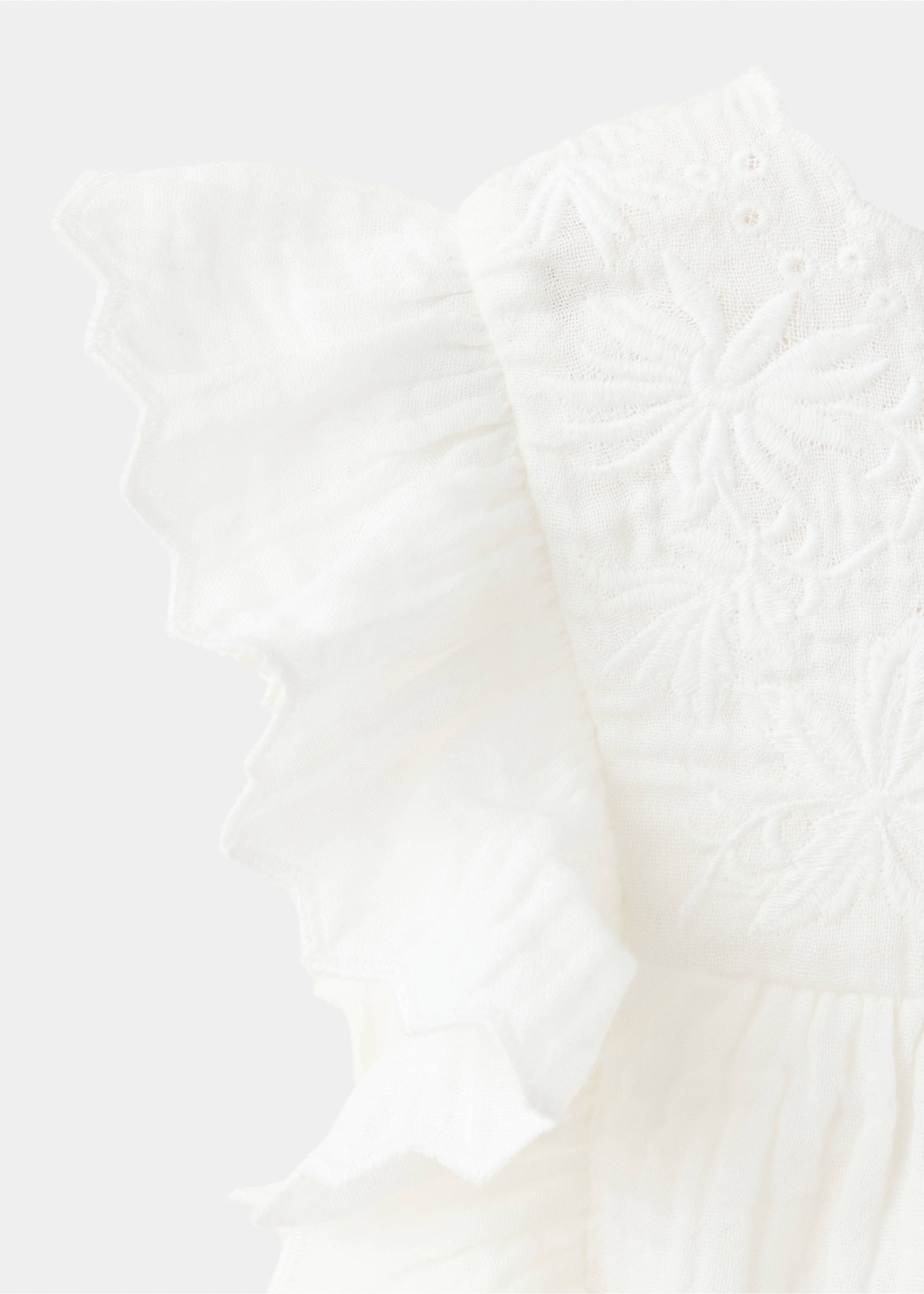Blusa geranio - Detalle del artículo 8, Blanco. Ref: 37053882-00.