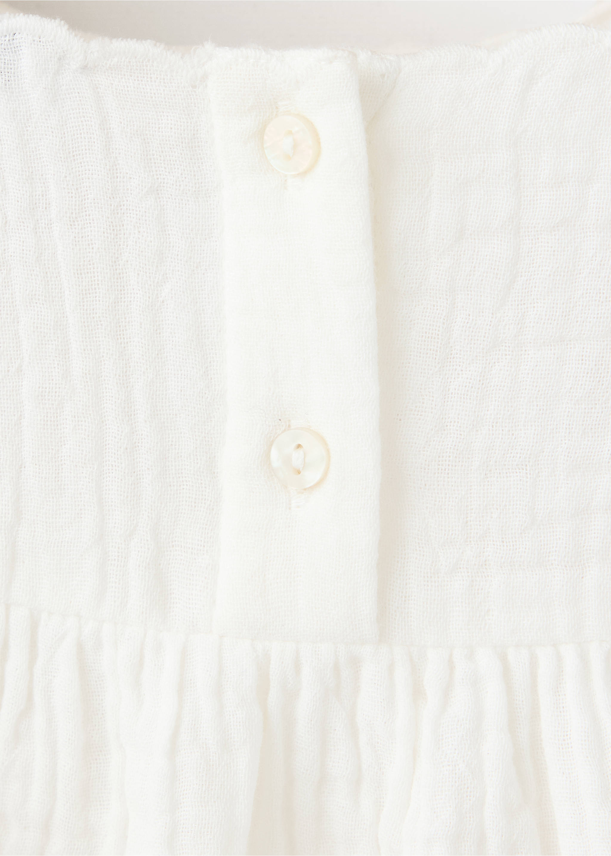 Blusa geranio - Detalle del artículo 0, Blanco. Ref: 37053882-00.