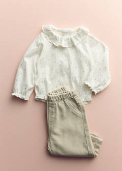 Baby-neck bodysuit — Off White 1
