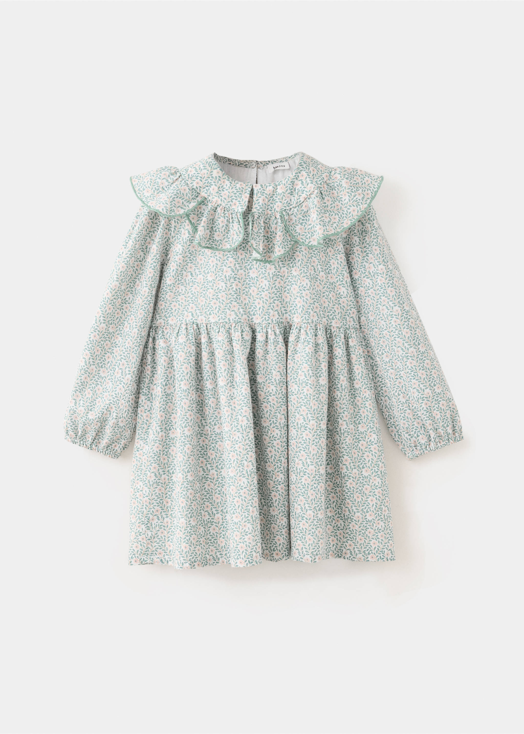 100% cotton floral print dress - Article without model, Off White. Ref: 37053884-00.