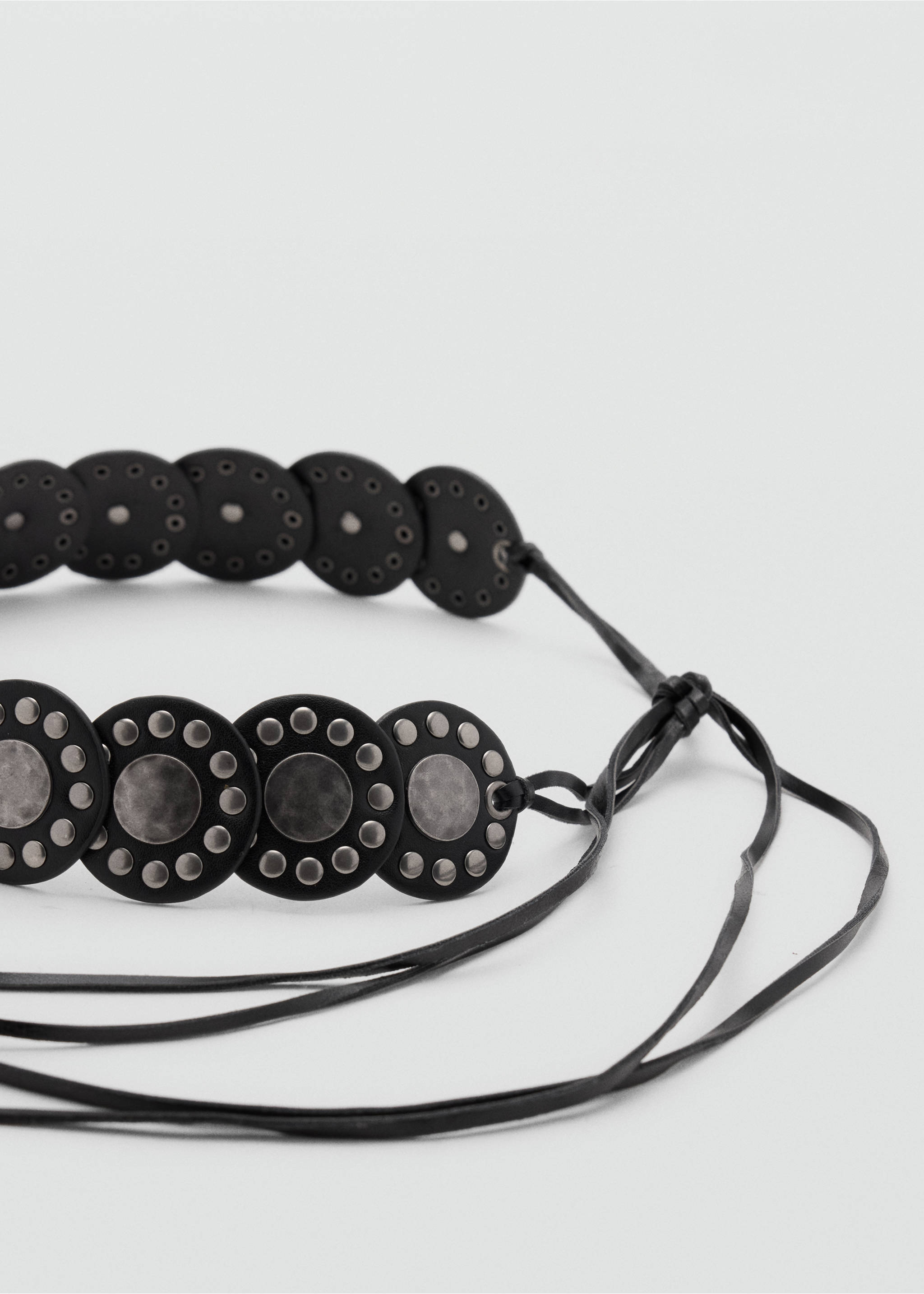 Belt lena - Medium plane, Black. Ref: 37053886-00.
