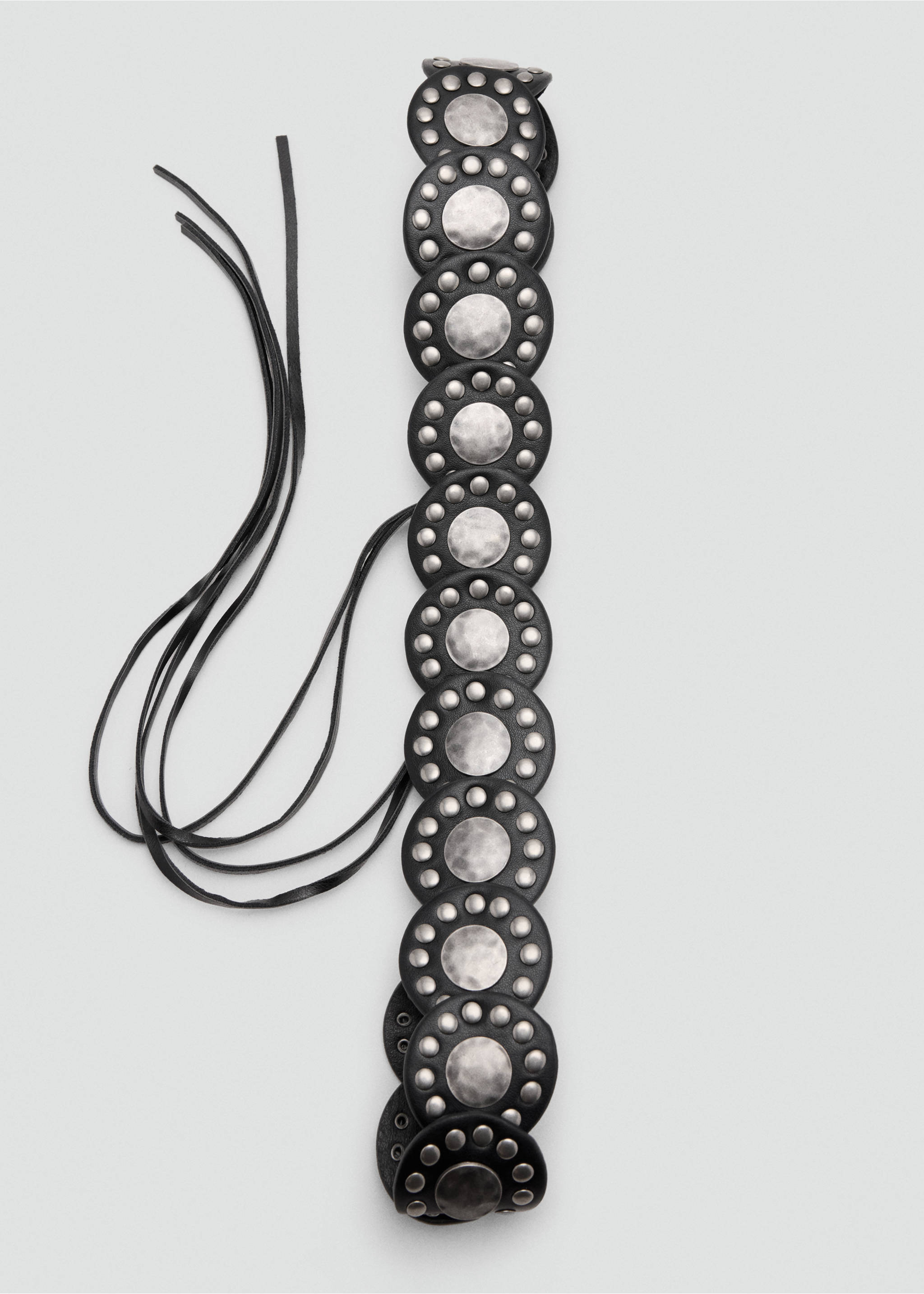 Belt lena - Details of the article 2, Black. Ref: 37053886-00.
