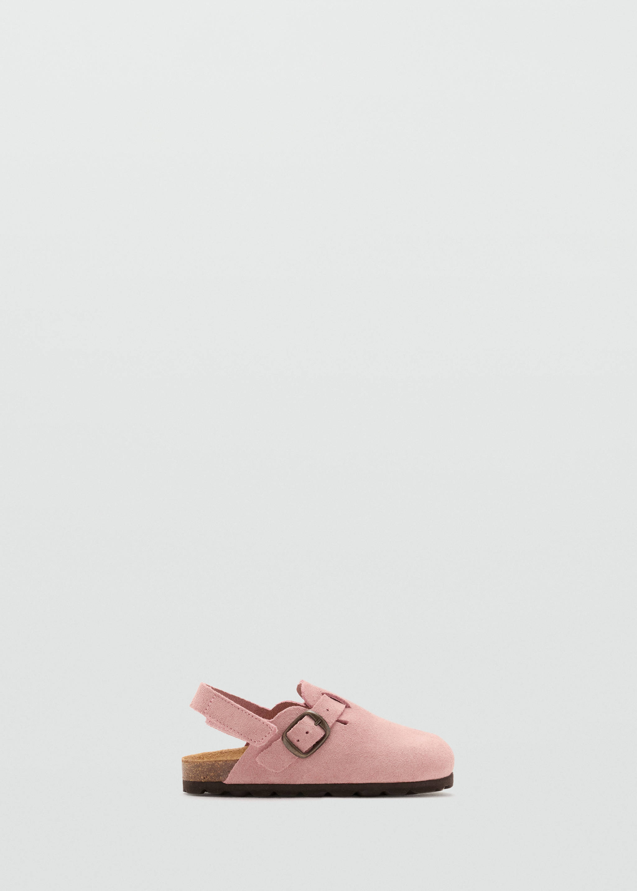 100% leather sandal with buckle - Article without model