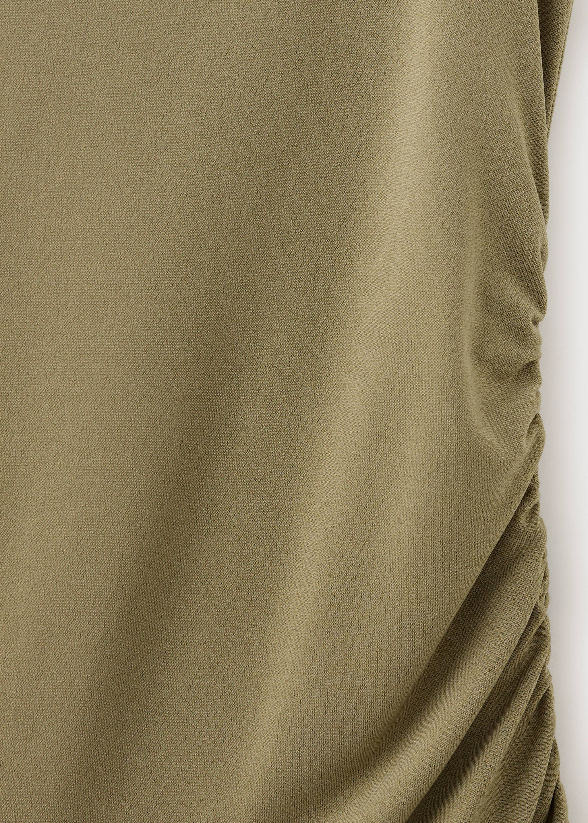 Asymmetric draped blouse - Details of the article 0