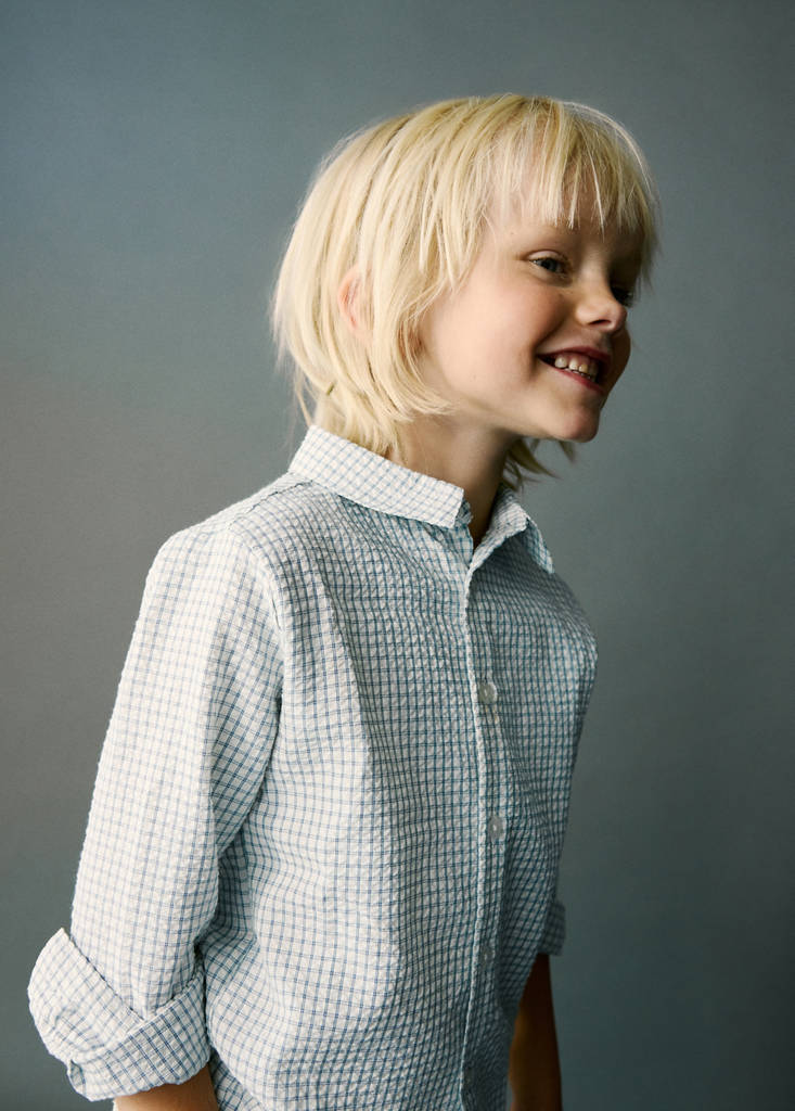 Straight checkered shirt — Off White