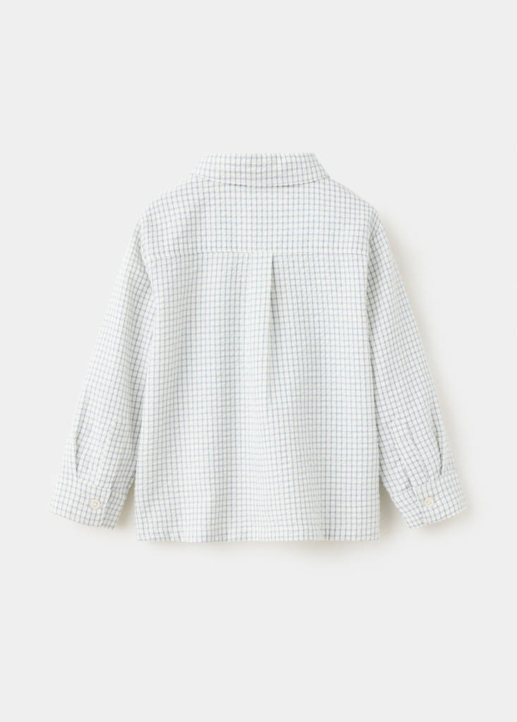 Straight checkered shirt — Off White