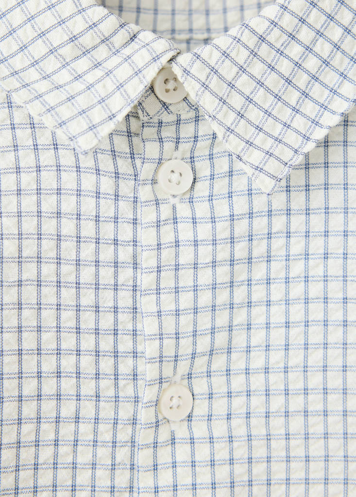 Straight checkered shirt — Off White
