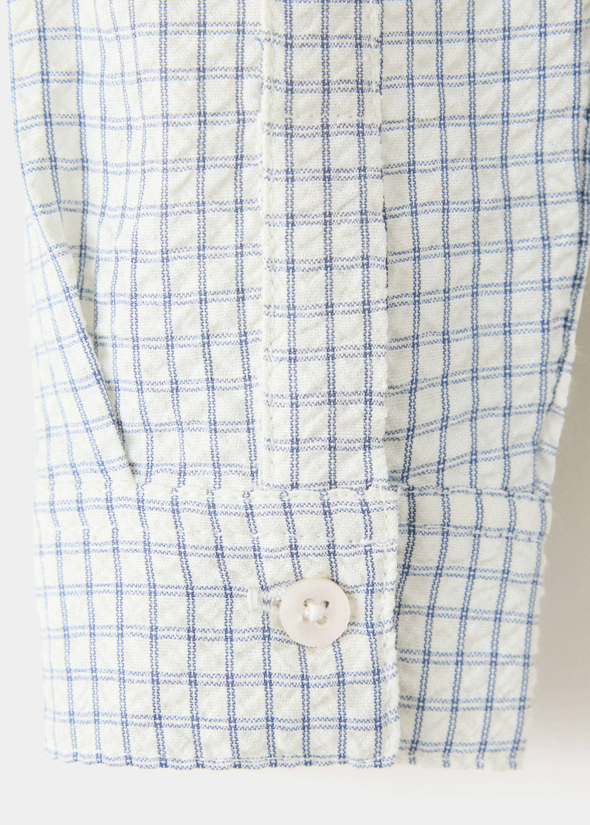 Straight checkered shirt - Details of the article 0
