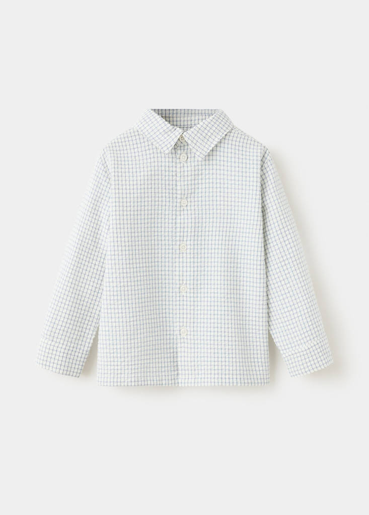 Straight checkered shirt — Off White