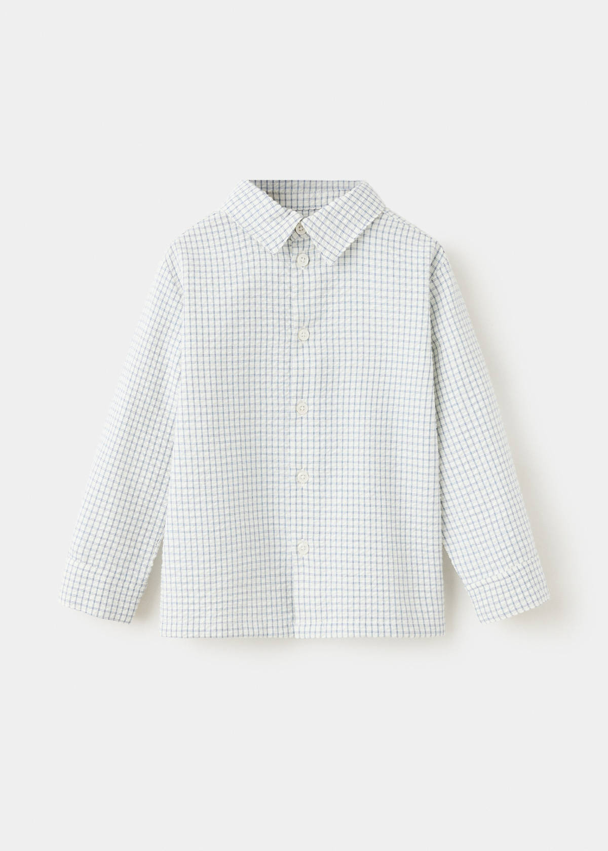 Straight checkered shirt — Off White