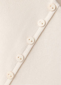 Button Detail T-shirt — Sand 7