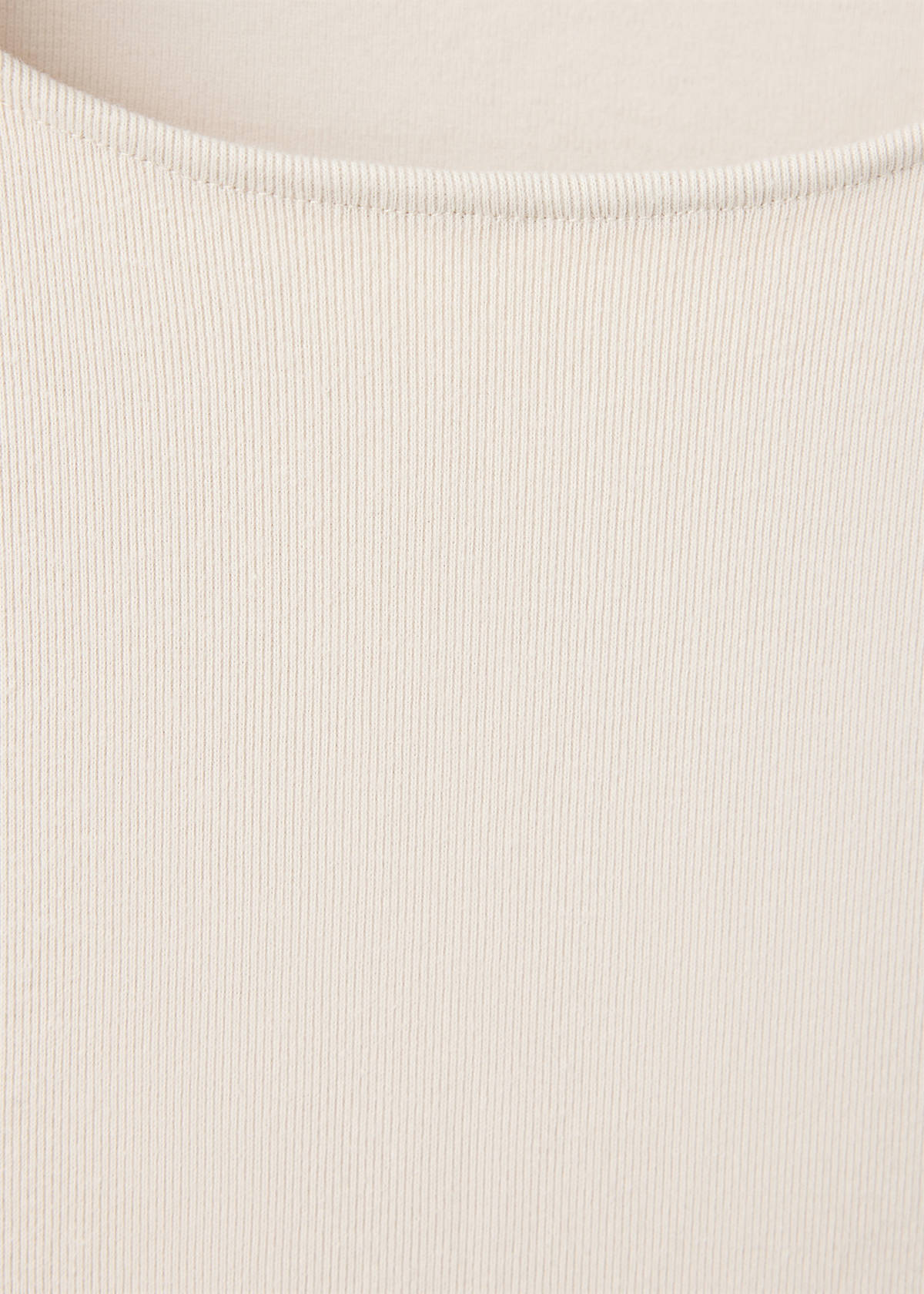 Button Detail T-shirt — Sand