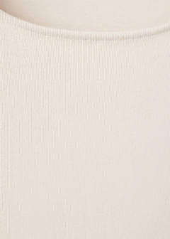 Button Detail T-shirt — Sand 8
