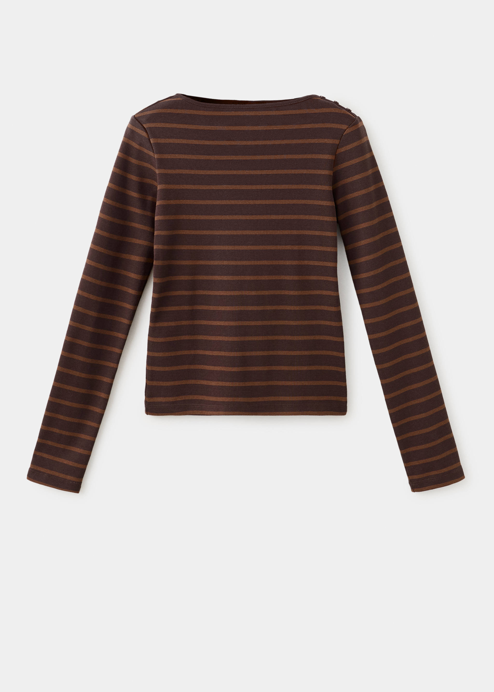 T-shirt coton à rayures - Article sans modèle