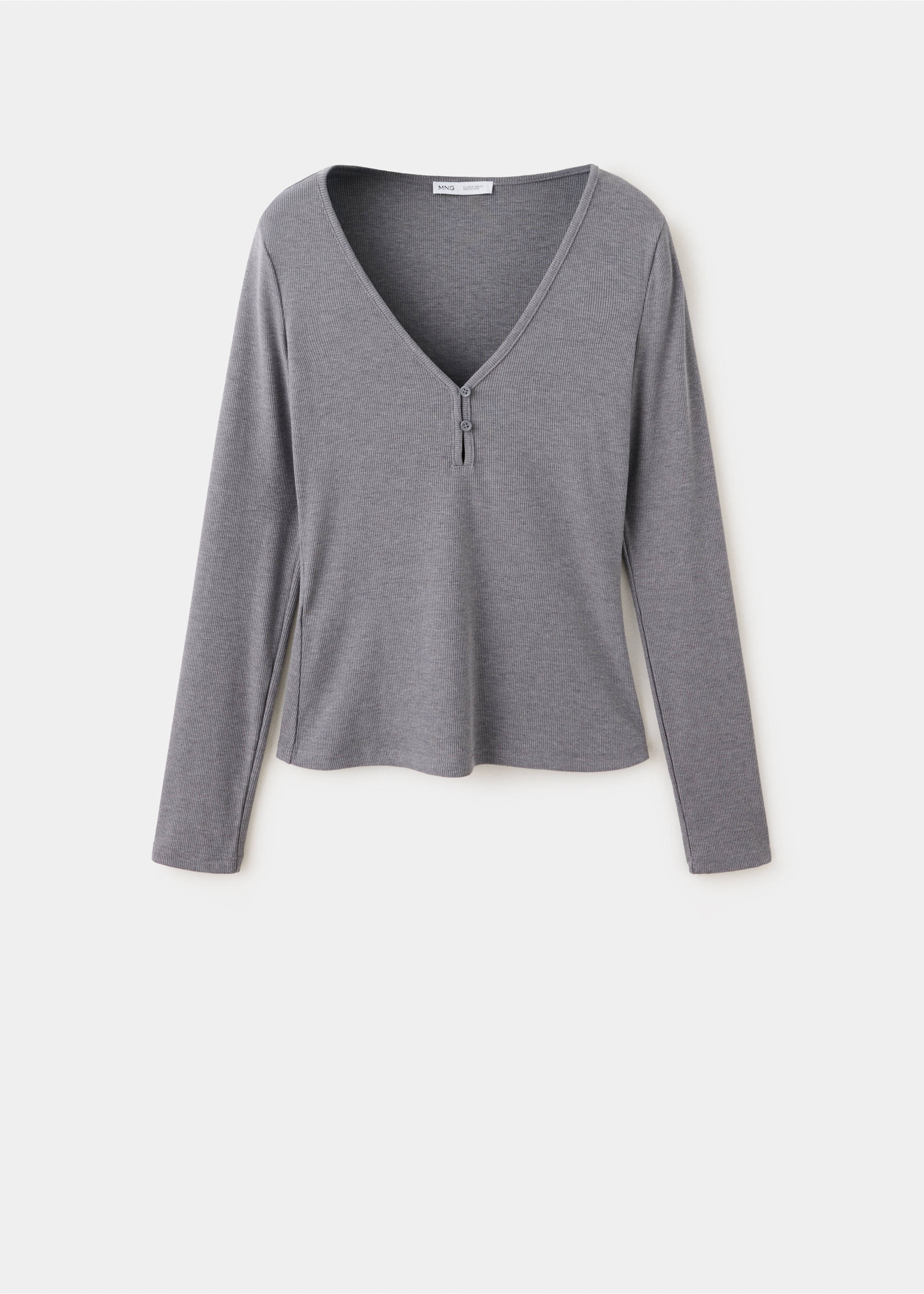 T-shirt pan - Article without model, Grey. Ref: 37054075-00.