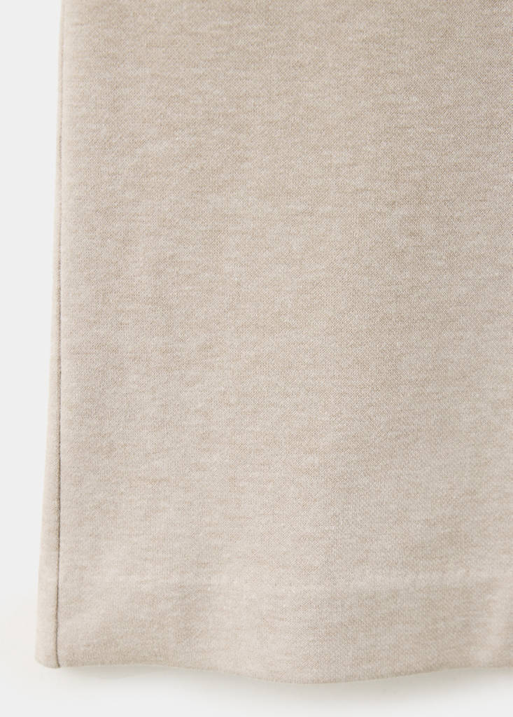 Straight maternity trousers — Ecru