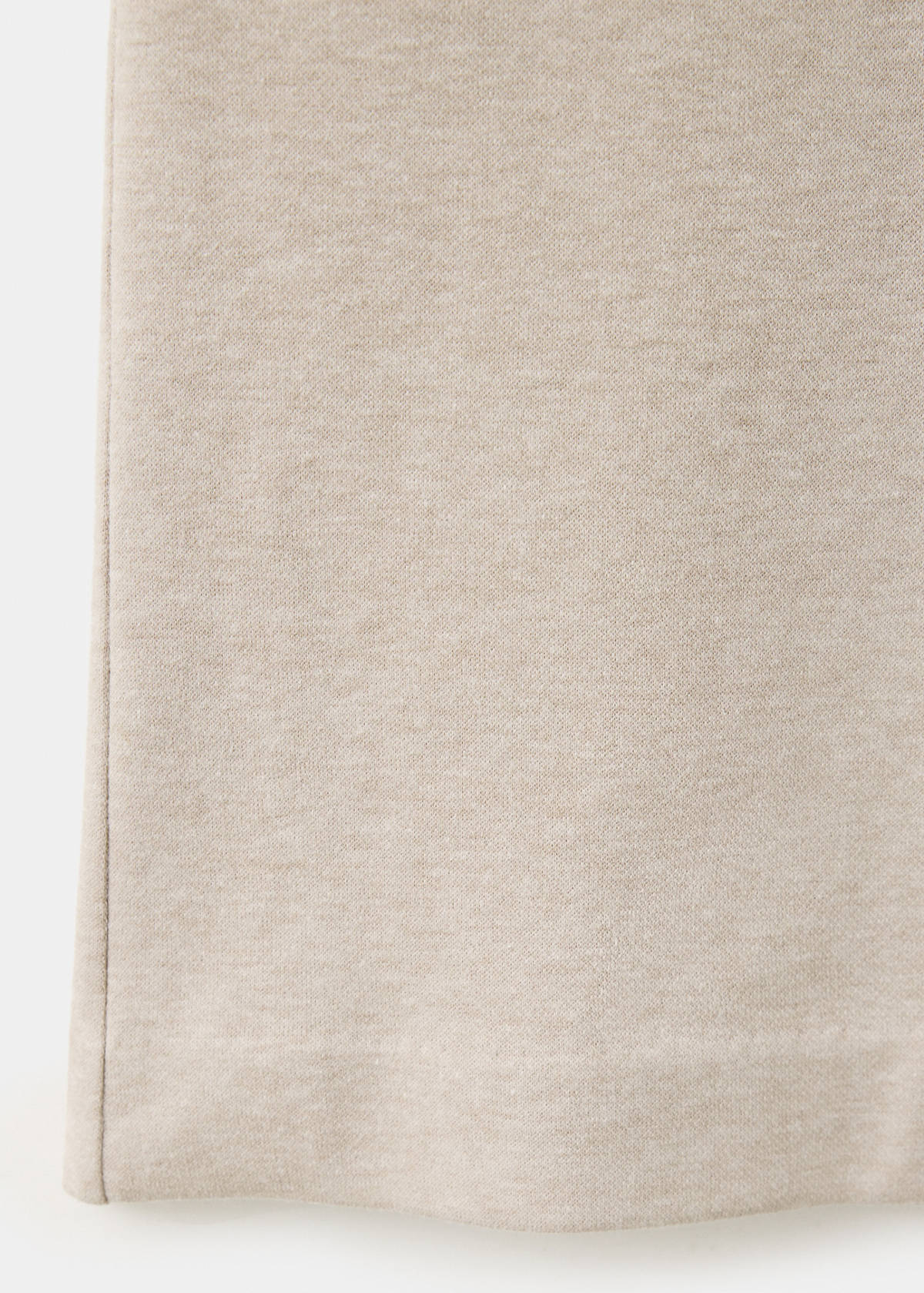 Straight maternity trousers — Ecru