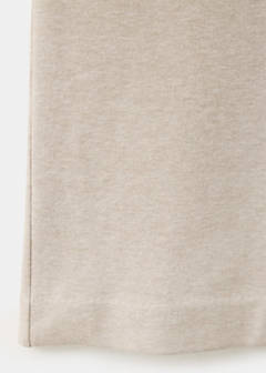 Straight maternity trousers — Ecru 7