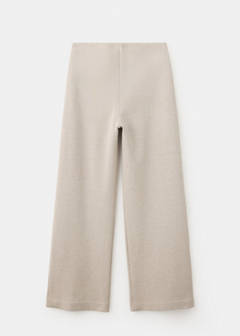 Straight maternity trousers — Ecru 5