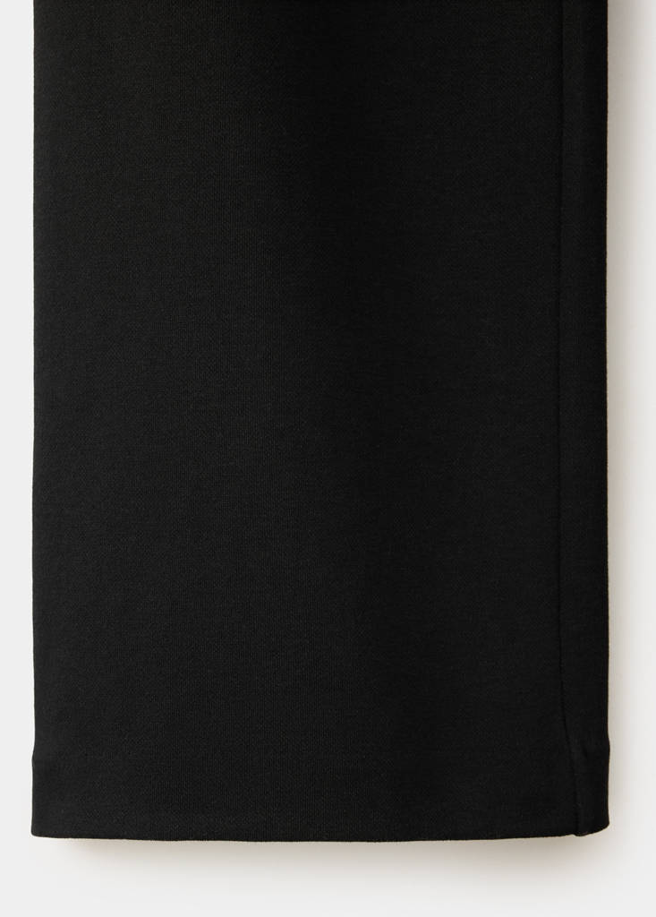 Straight maternity trousers — Black