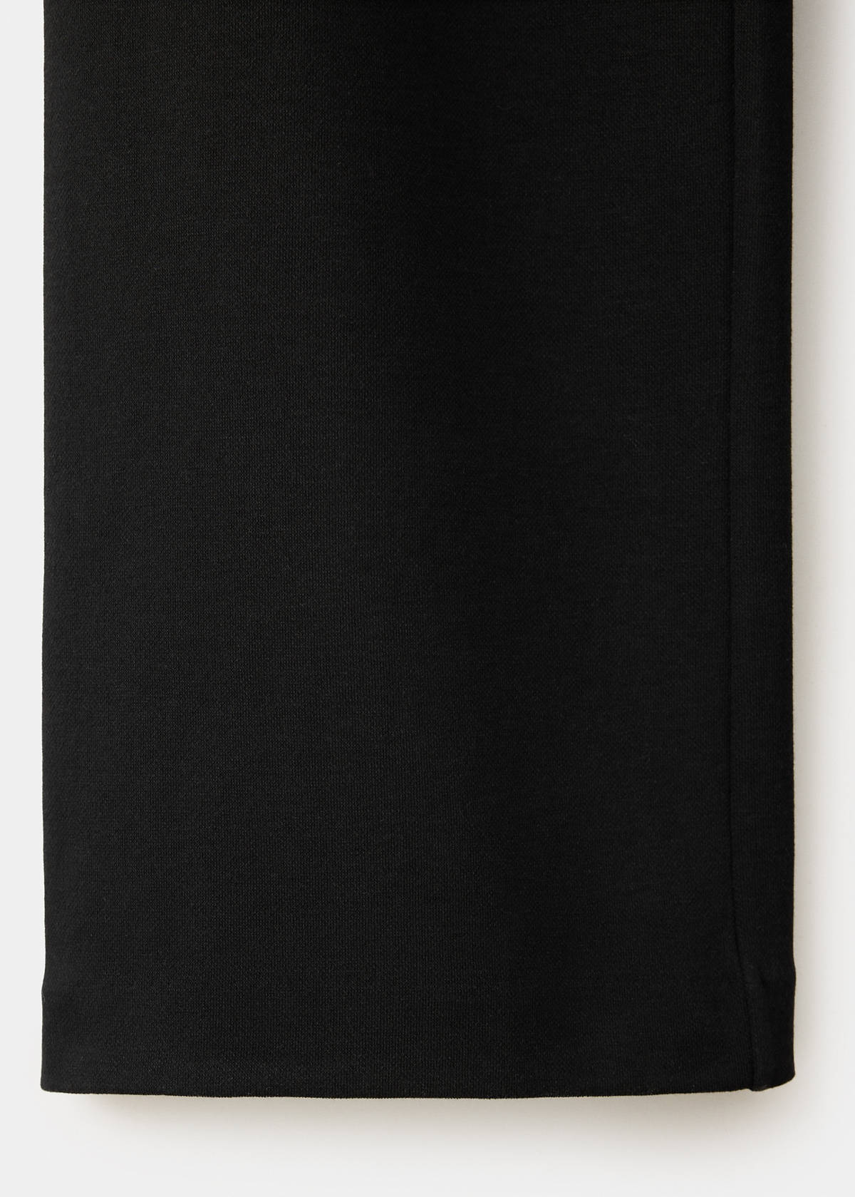 Straight maternity trousers — Black