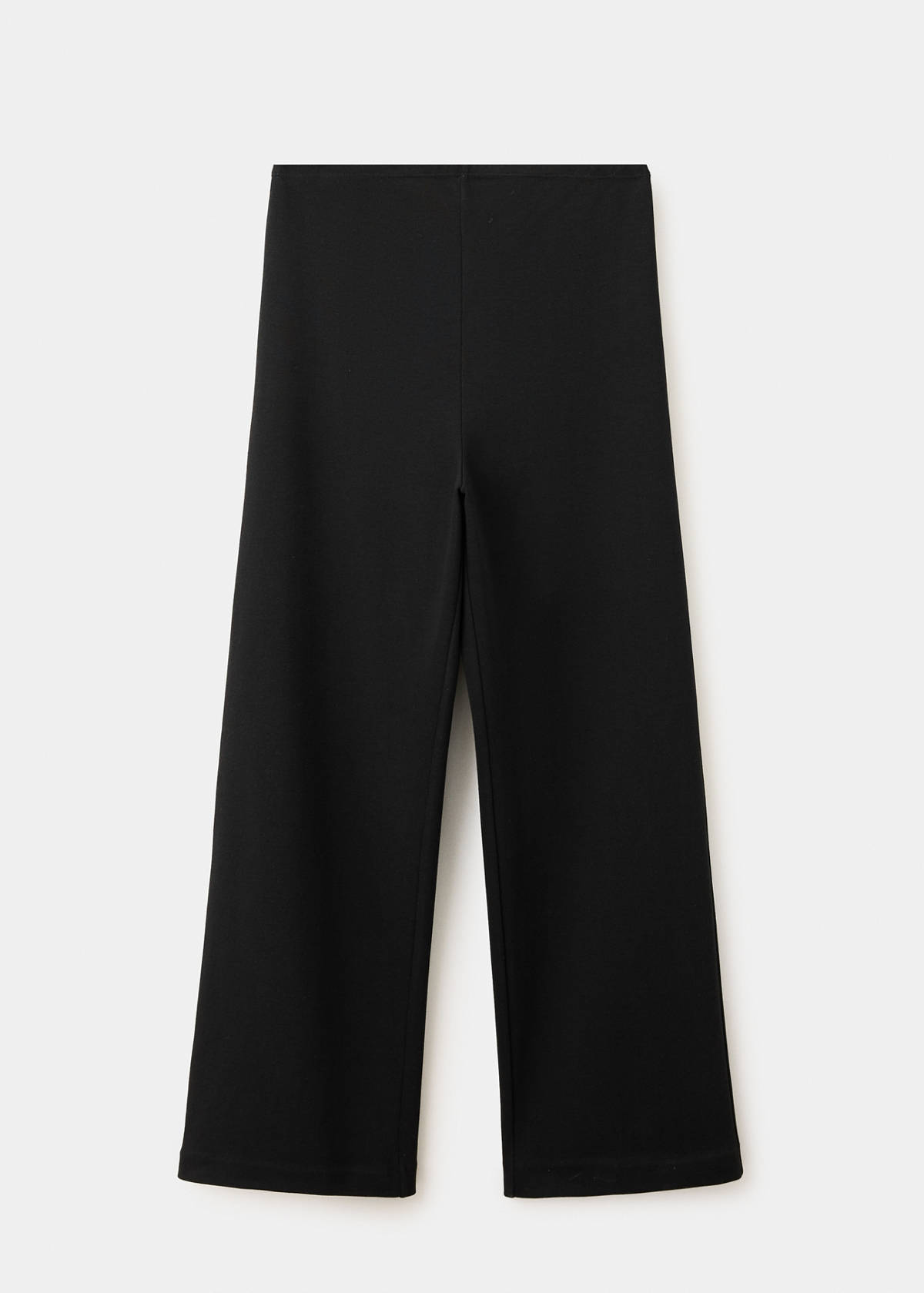 Straight maternity trousers — Black