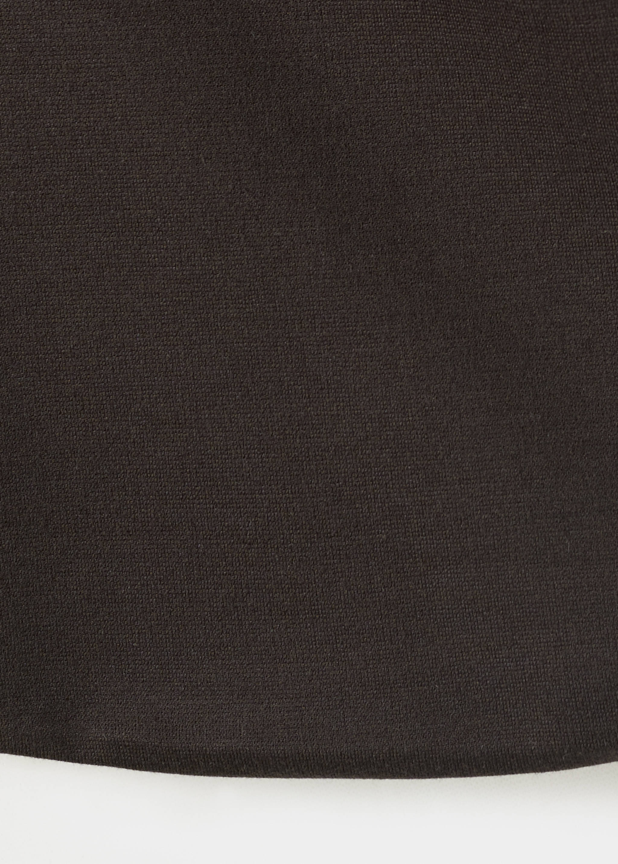 Pinstripe high-neck top - Details of the article 0